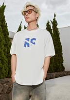 Achock Handwritten Slogan Print Tee