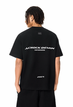 Achock Heavyweight Basic Logo Print Tee