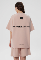 Achock Heavyweight Basic Logo Print Tee