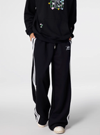 Achock Side Striped Baggy Sweatpants