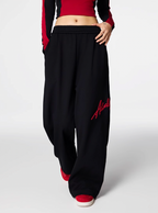 Achock Logo Embroidery Baggy Sweatpants