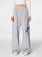 Achock Logo Embroidery Baggy Sweatpants