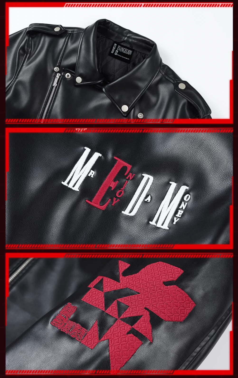 MEDM x EVA Unit-13 Leather Jacket
