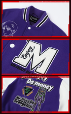 MEDM x EVA Unit-00, Unit-01, Mark.06 Leather Varsity Jacket