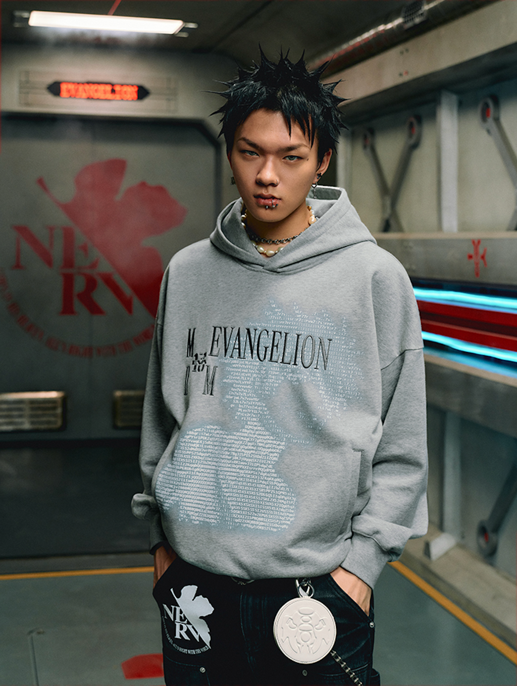 MEDM x EVA Unit-13 Kaworu Nagisa Hoodie