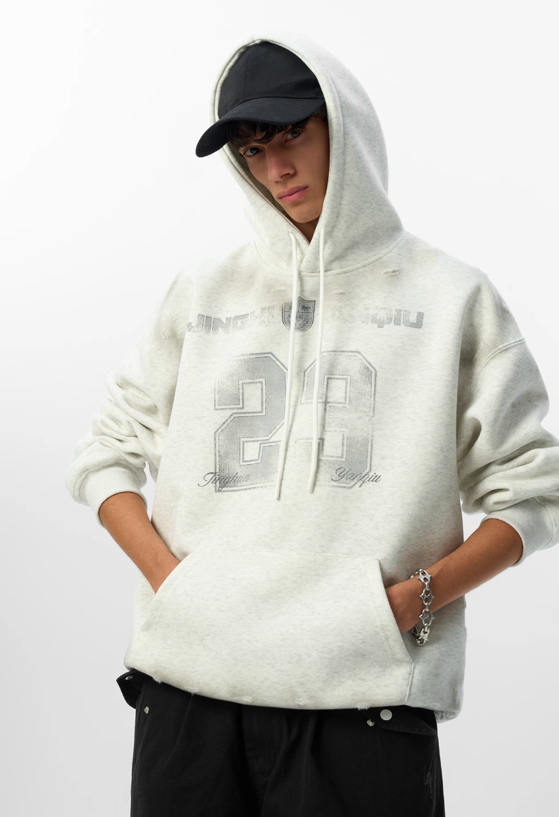 JHYQ 23 Number Printed Hoodie