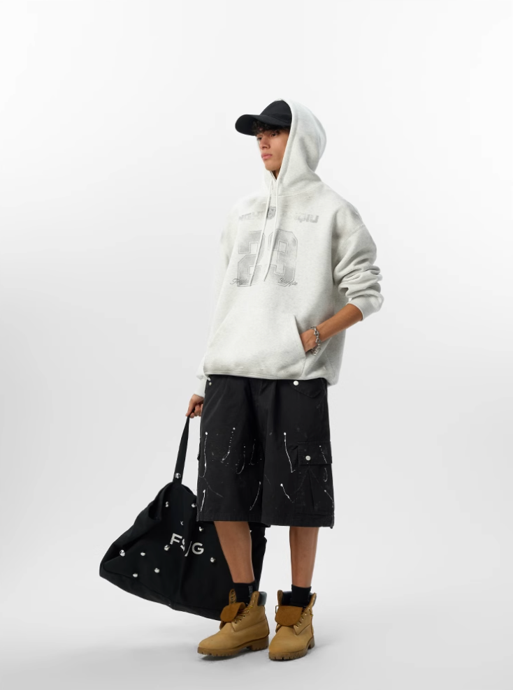JHYQ 23 Number Printed Hoodie