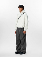 JHYQ Arched Letters Logo Printed Hoodie