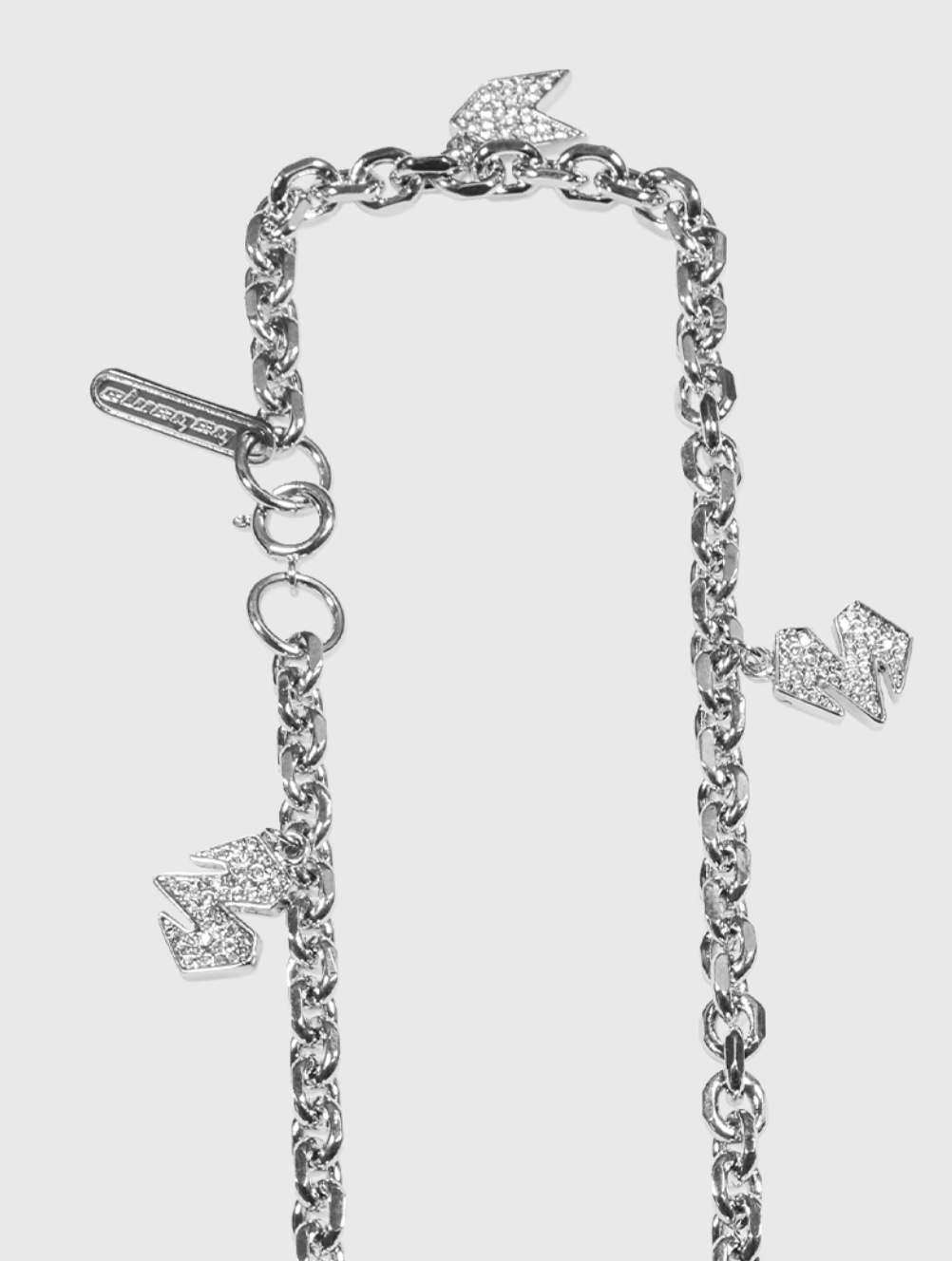 AWE Pearl & Charm Chain Necklace