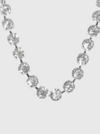 AWE Pearl Rhinestone Chain Necklace