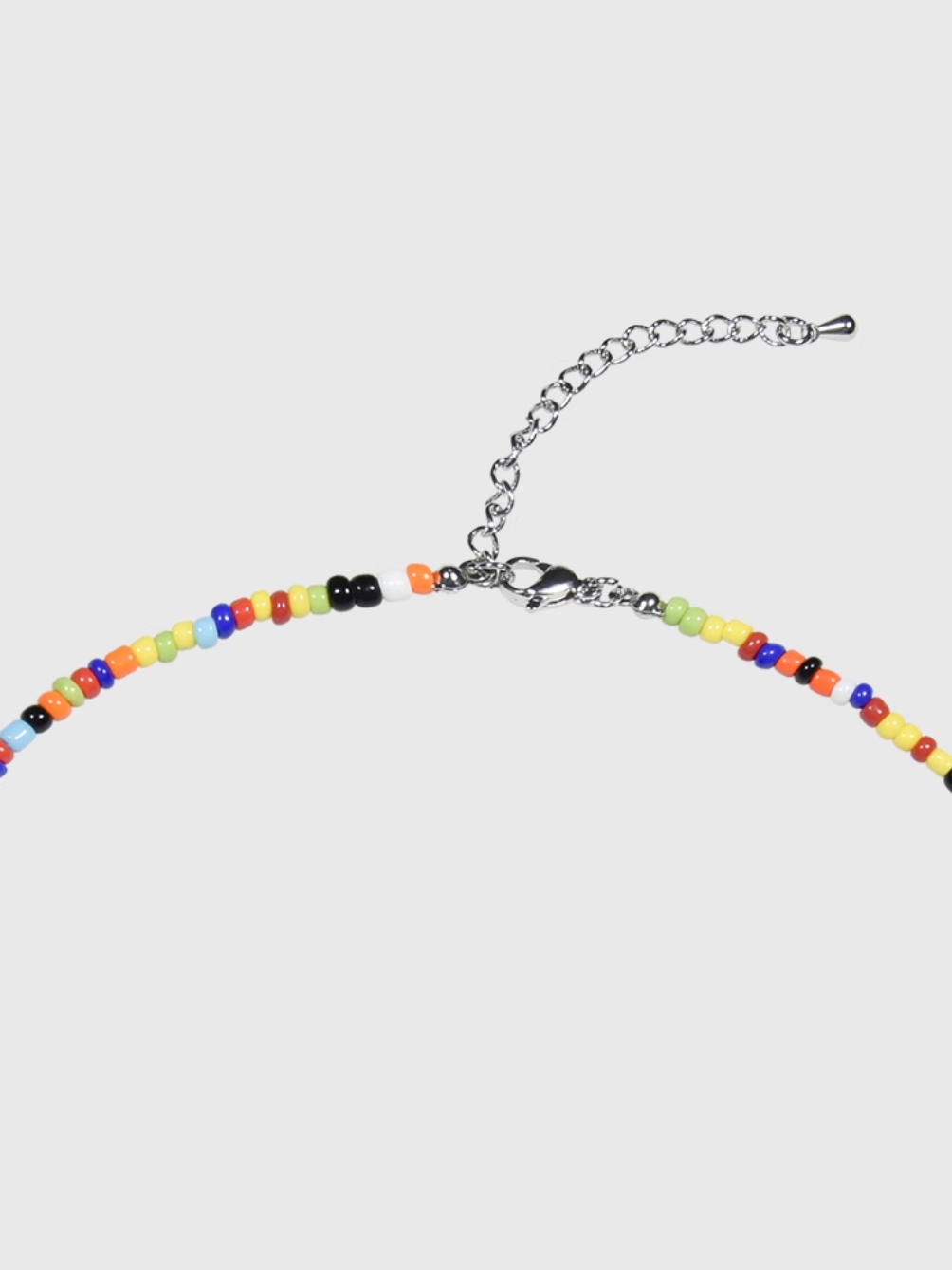 AWE Colorful Bead Smiley Flower Necklace