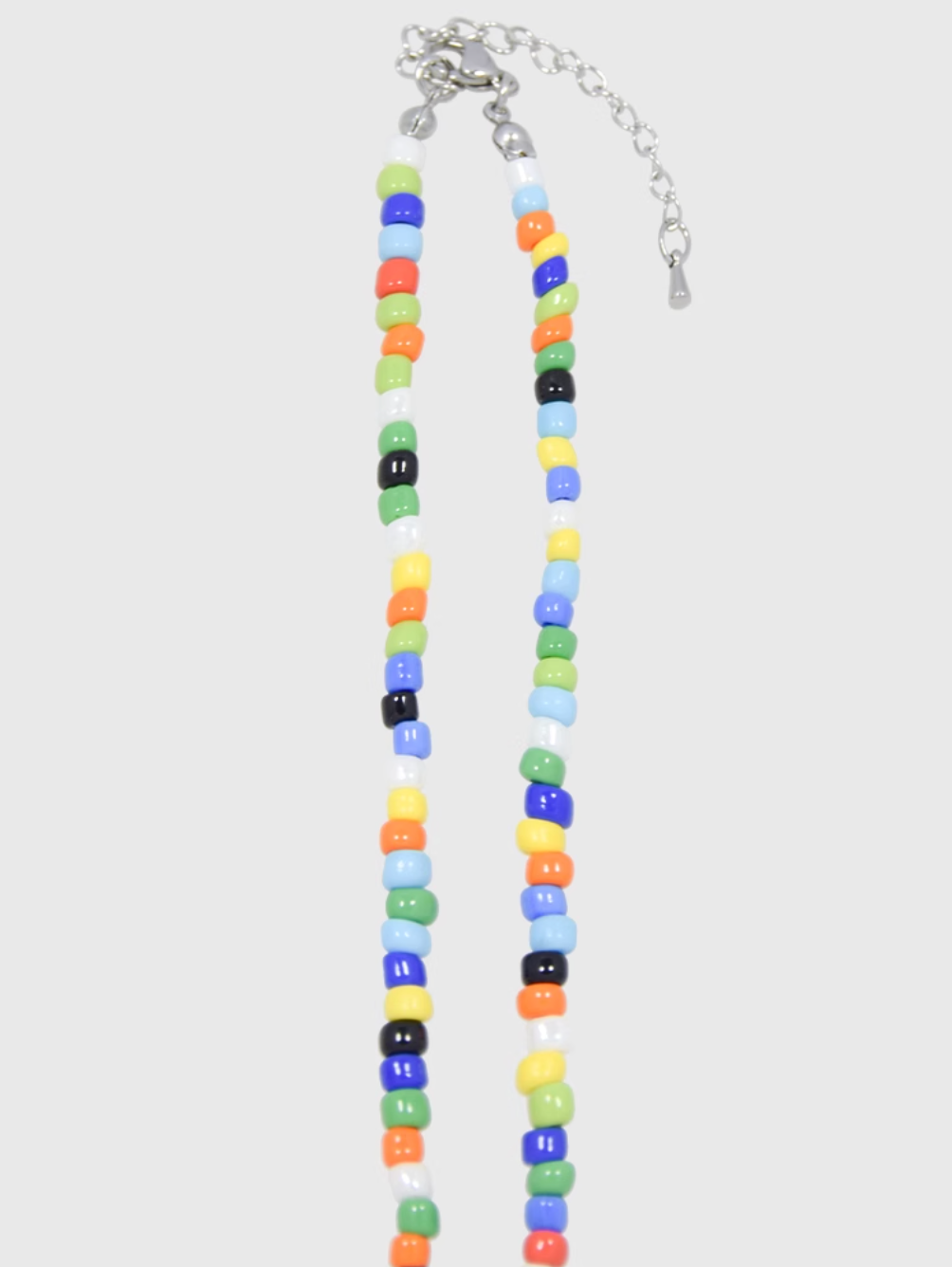 AWE Colorful Beaded Sunflower Necklace