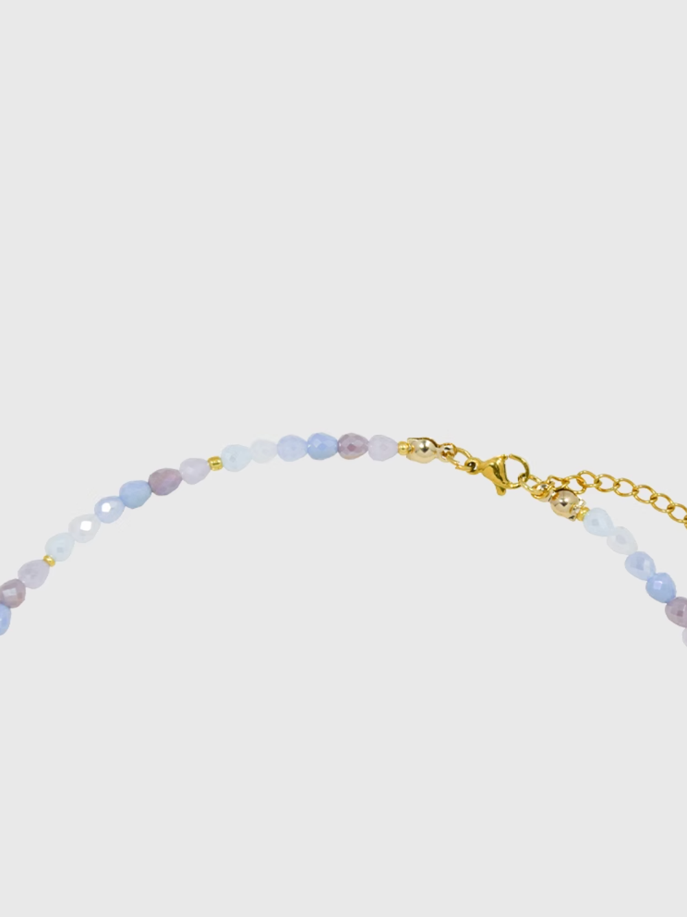 AWE Crystal Beaded Pearl Daisy Necklace