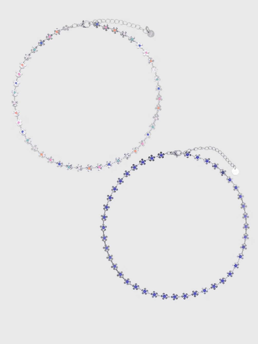 AWE Rainbow Small Daisy Chain Necklace