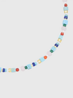 AWE Blue Waves Turquoise Beaded Necklace
