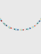 AWE Blue Waves Turquoise Beaded Necklace