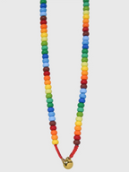AWE Colorful Enamel Beaded Necklace