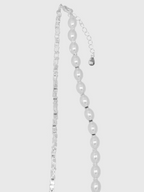 AWE Silver Pearl Balloon Dog Charm Necklace