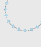 AWE Blue Cross Luxury Chain Necklace