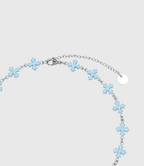 AWE Blue Cross Luxury Chain Necklace