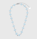 AWE Blue Cross Luxury Chain Necklace