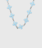 AWE Blue Cross Luxury Chain Necklace
