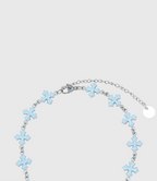 AWE Blue Cross Luxury Chain Necklace