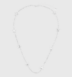 AWE Silver Star Chain Necklace