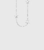 AWE Silver Star Chain Necklace