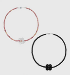 AWE Four-Leaf Clover Beaded Necklace
