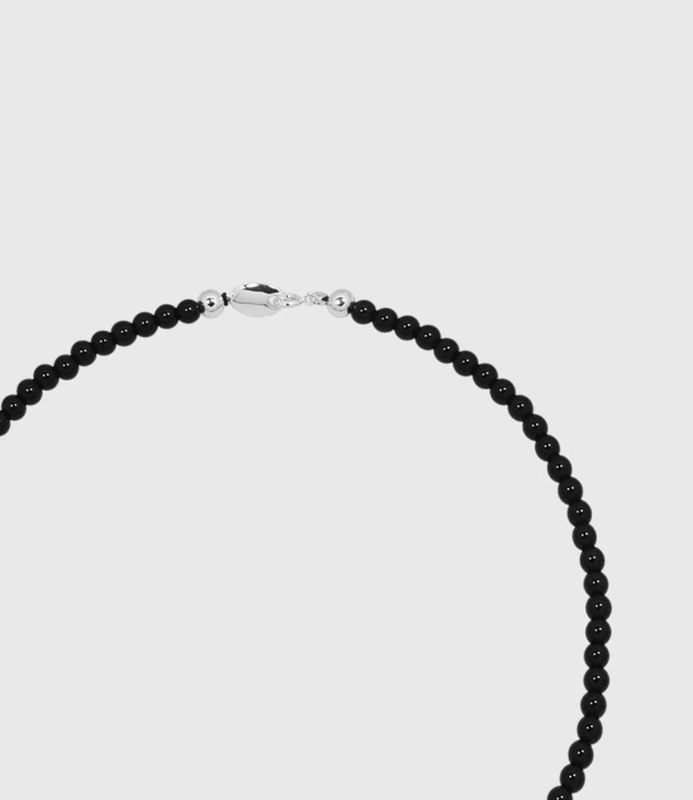 AWE Four-Leaf Clover Beaded Necklace