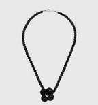AWE Four-Leaf Clover Beaded Necklace