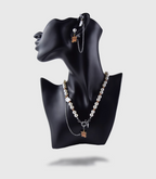 AWE Puppy Party Pendant Pearl Necklace