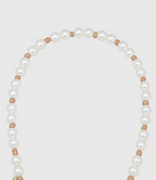 AWE Puppy Party Pendant Pearl Necklace