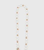 AWE Puppy Party Pendant Pearl Necklace