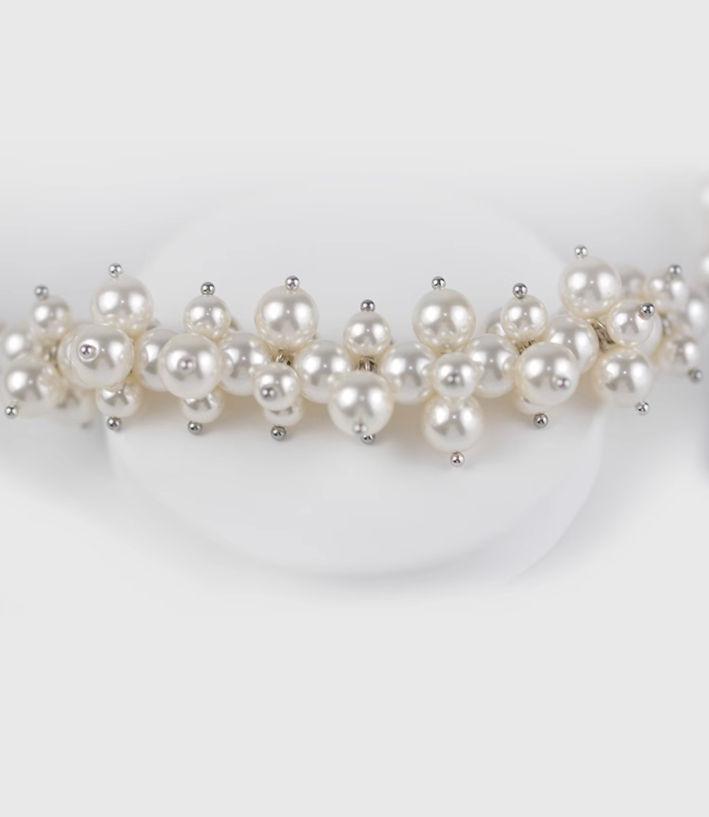 AWE Luxury Flower Pearl Necklace