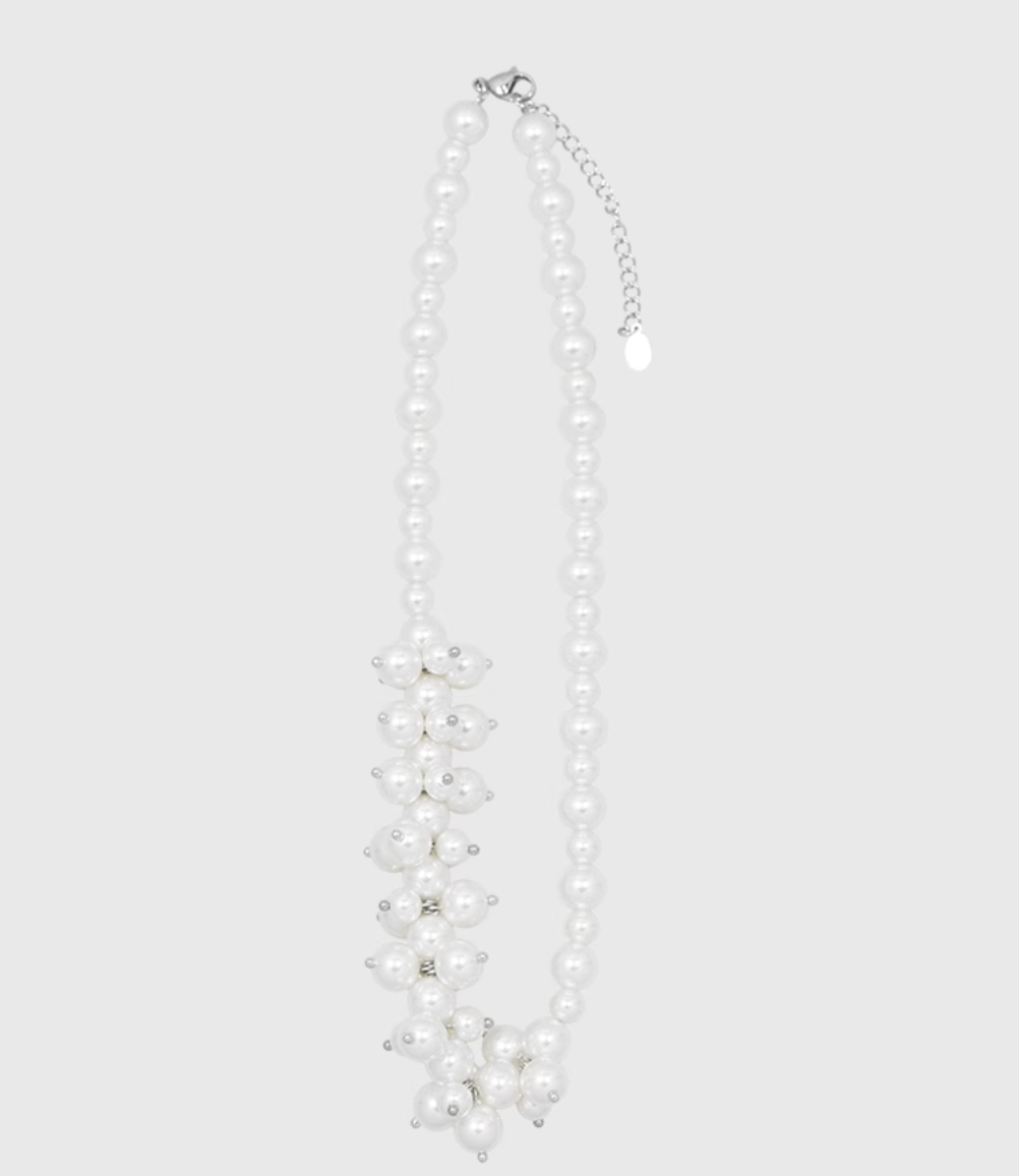 AWE Luxury Flower Pearl Necklace