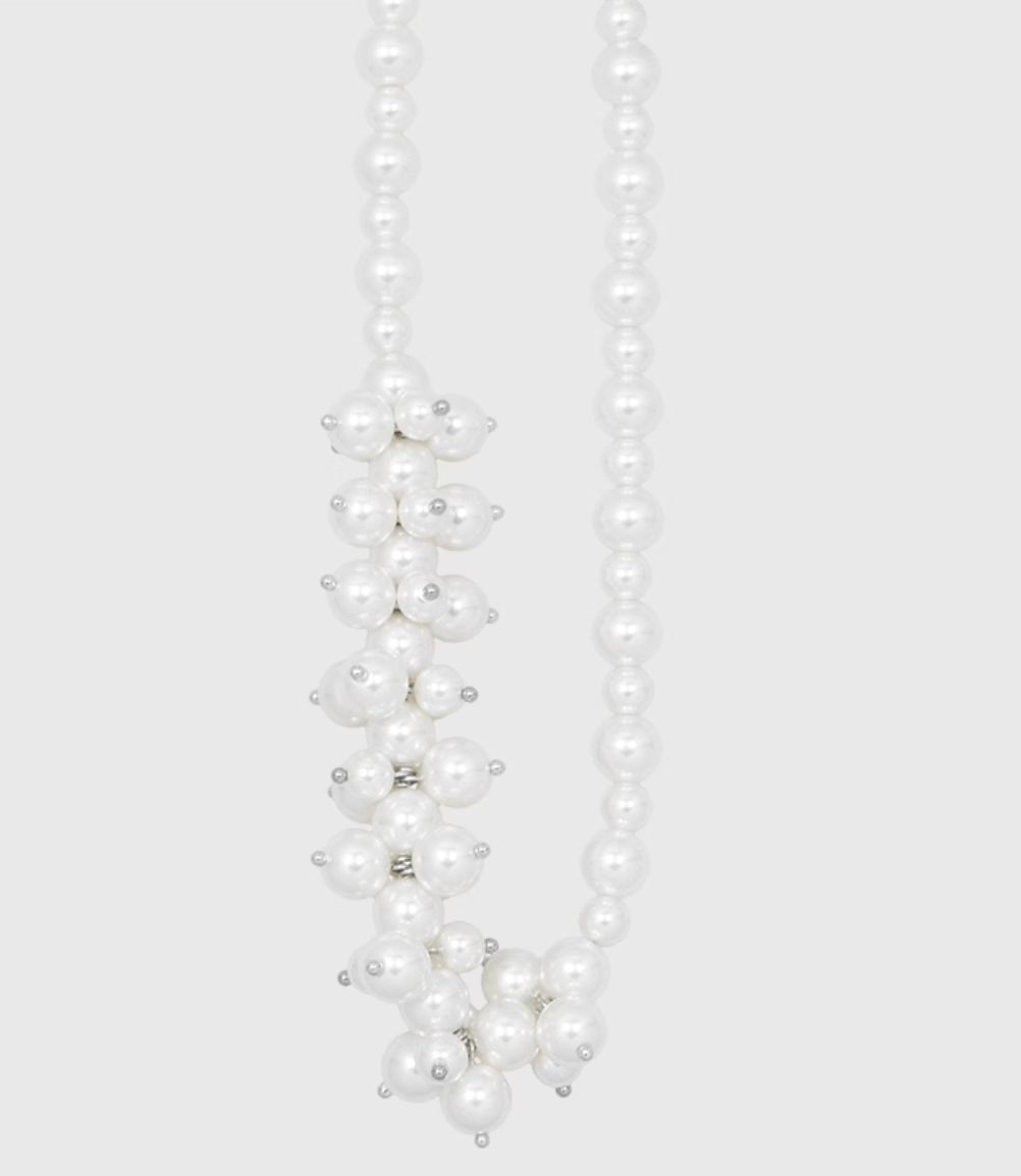 AWE Luxury Flower Pearl Necklace