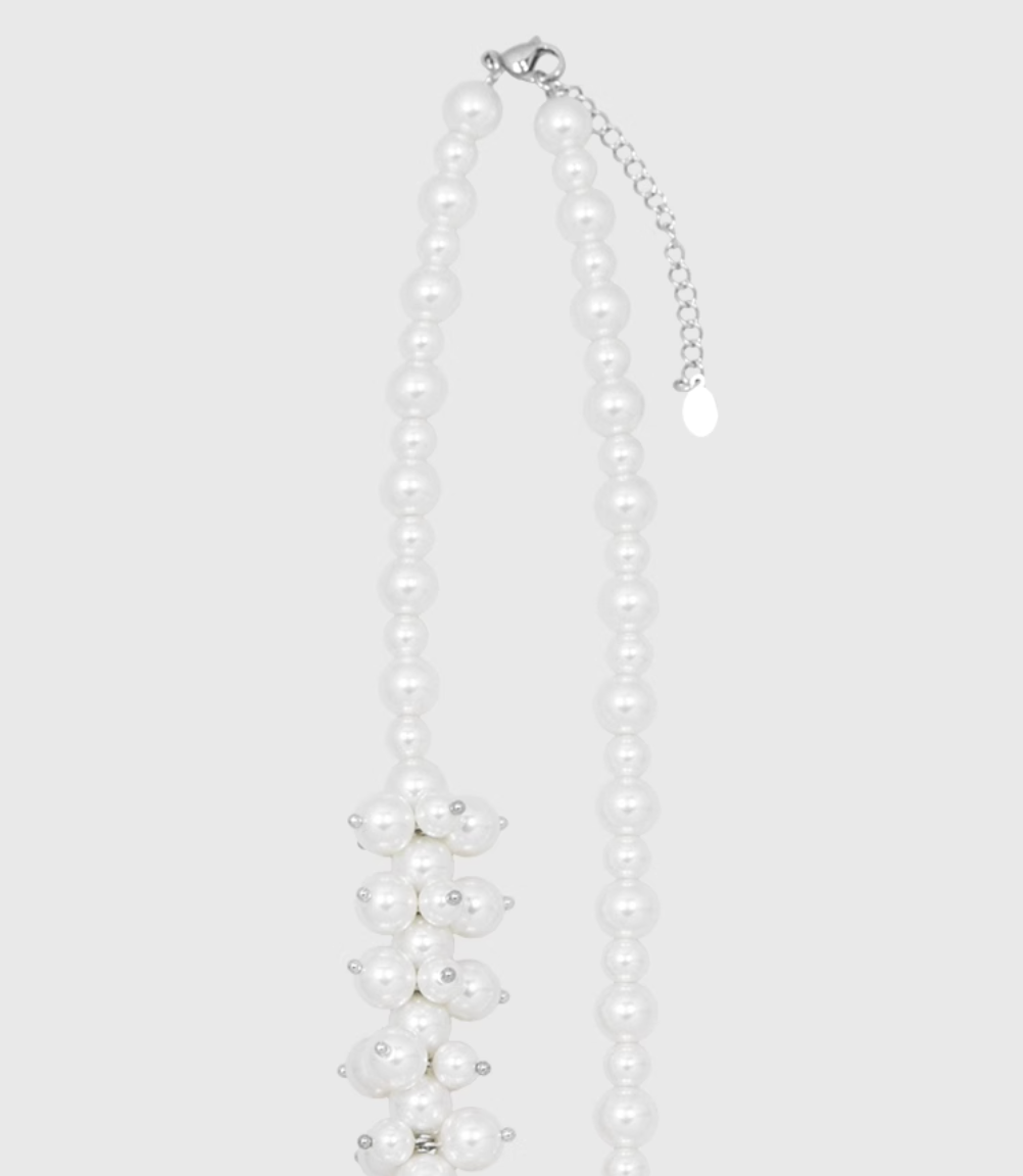 AWE Luxury Flower Pearl Necklace