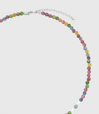 AWE Agate Tourmaline Beaded Necklace