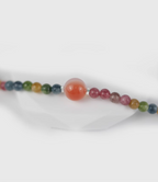 AWE Agate Tourmaline Beaded Necklace