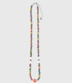 AWE Agate Tourmaline Beaded Necklace