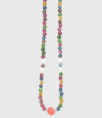 AWE Agate Tourmaline Beaded Necklace