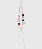 AWE Woven Flower Zirconia Chain Necklace