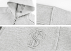 Small Town Kid 3D Logo Function Zip-Up Hoodie