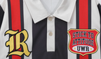 UNTILWERICH Contrast Stitch Long Sleeve Polo Jersey