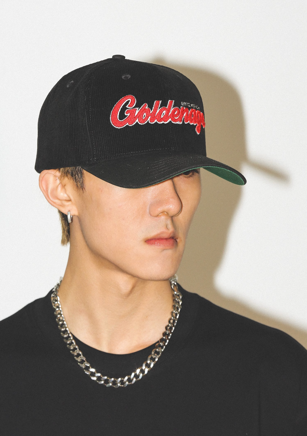 UNTILWERICH 3D Embroidered Corduroy Baseball Cap