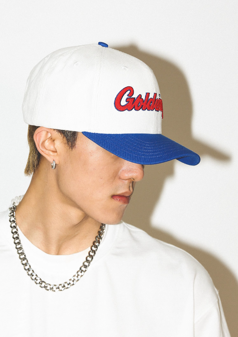 UNTILWERICH 3D Embroidered Corduroy Baseball Cap