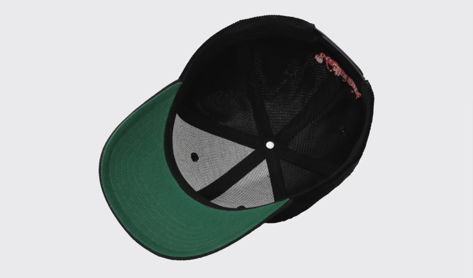 UNTILWERICH 3D Embroidered Corduroy Baseball Cap