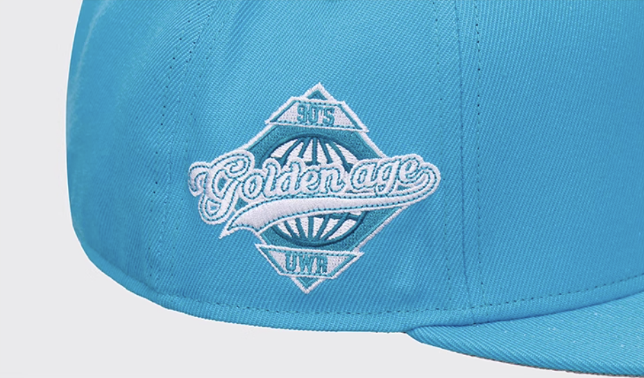 UNTILWERICH 3D Logo Embroidered Baseball Cap